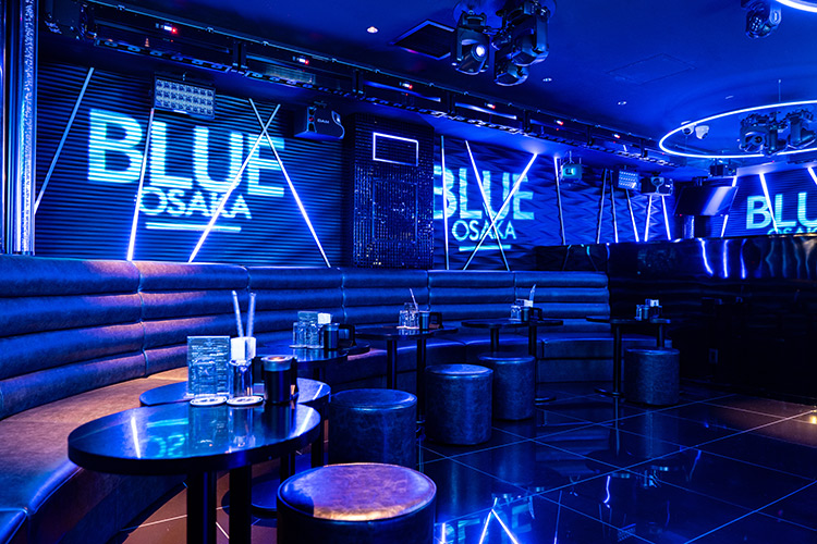 BLUE OSAKAの店内